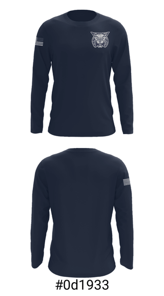 Long Sleeve Performance Shirt, Garrett Junior High School, Spirit Store, Teamtime, Team time, sublimation, custom sports apparel, team uniforms, spirit wear, spiritwear, sports uniforms, custom shirts, team store, custom team store, fundraiser sports, apparel fundraiser