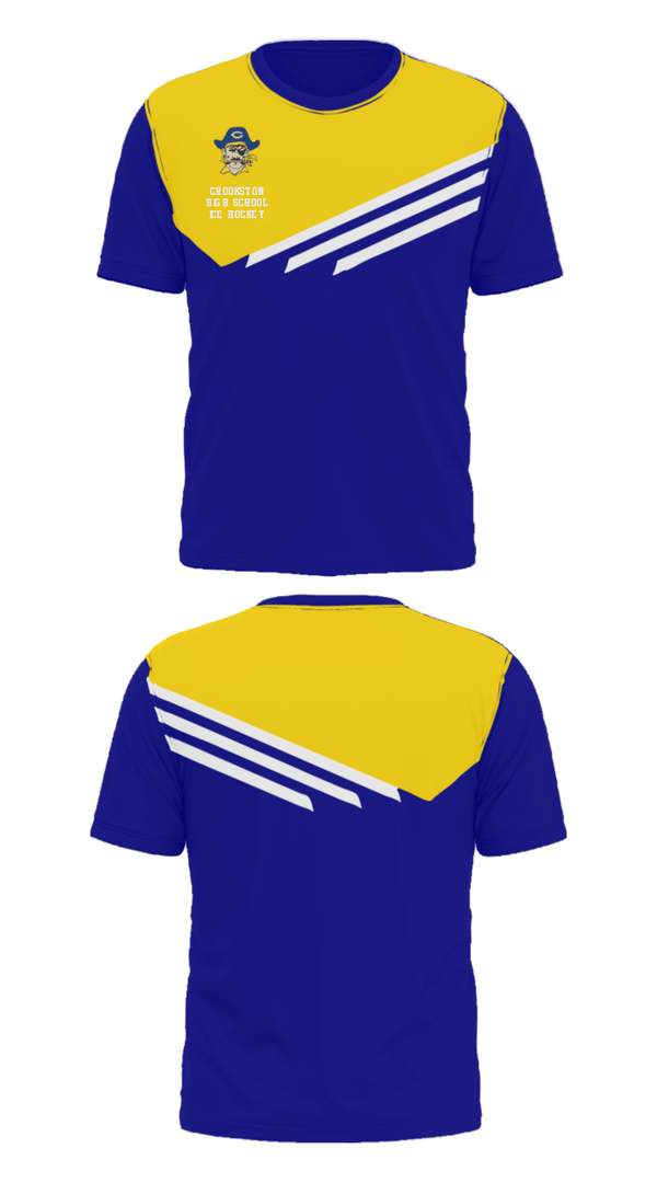 Short Sleeve Performance Shirt, Crookston High School Ice Hockey, Ice Hockey, Teamtime, Team time, sublimation, custom sports apparel, team uniforms, spirit wear, spiritwear, sports uniforms, custom shirts, team store, custom team store, fundraiser sports, apparel fundraiser
