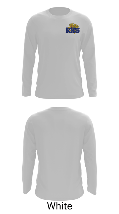Riley High School Wrestling 31032576 Long Sleeve Performance Shirt - 4