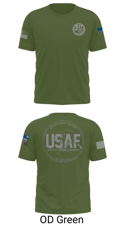 611 CES 65338274 Short Sleeve Performance Shirt - 30