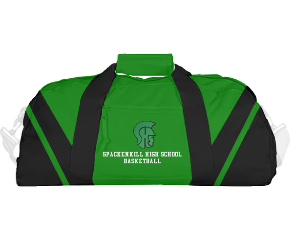 Duffle Bag, Spackenkill High School Basketball, Women's Basketball, Teamtime, Team time, sublimation, custom sports apparel, team uniforms, spirit wear, spiritwear, sports uniforms, custom shirts, team store, custom team store, fundraiser sports, apparel fundraiser