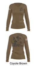 Bad Chicken Brewing 42843068 Women's Long Sleeve V-neck Shirt - 15