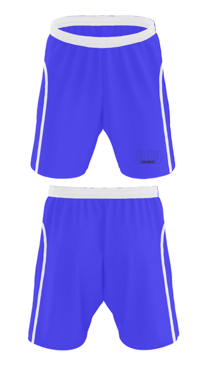 RBJ Concrete 52561308 Athletic Shorts With Pockets - 27