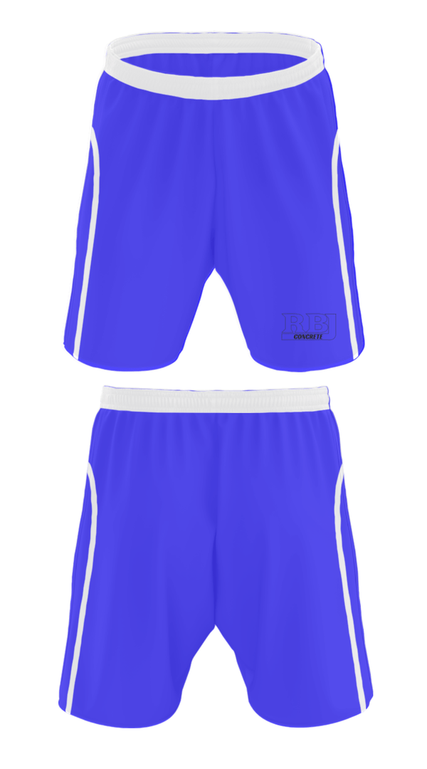 Athletic Shorts With Pockets, RBJ Concrete, , Teamtime, Team time, sublimation, custom sports apparel, team uniforms, spirit wear, spiritwear, sports uniforms, custom shirts, team store, custom team store, fundraiser sports, apparel fundraiser