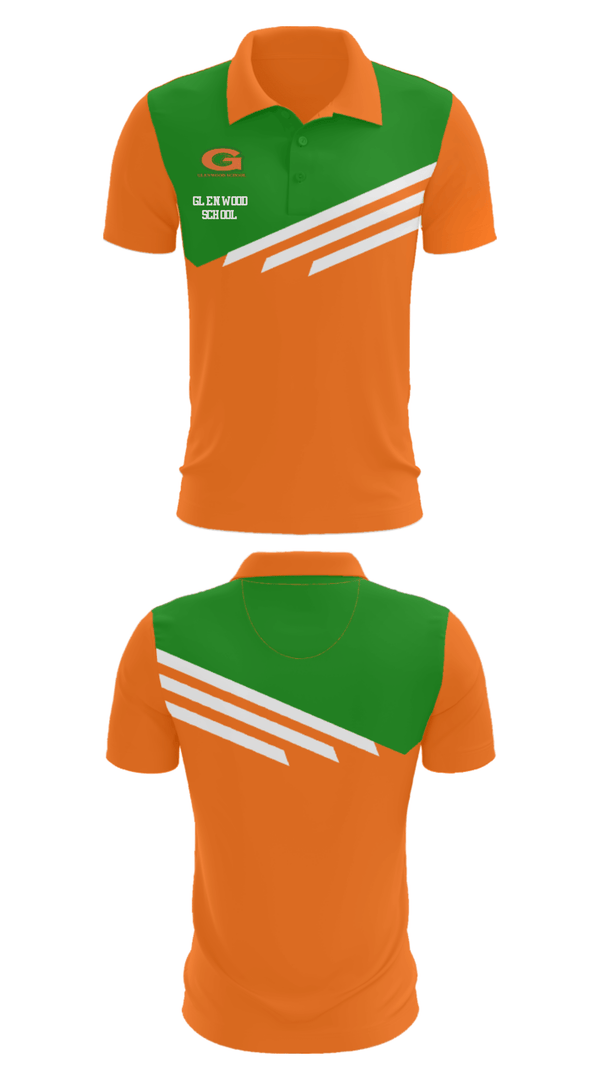 Short Sleeve Performance Polo, Glenwood School, Spirit Store, Teamtime, Team time, sublimation, custom sports apparel, team uniforms, spirit wear, spiritwear, sports uniforms, custom shirts, team store, custom team store, fundraiser sports, apparel fundraiser