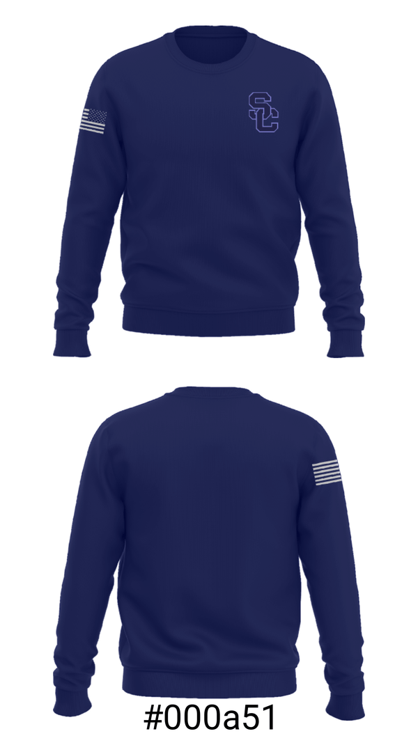 Crew Neck Sweatshirt, Scott Community High School Wrestling, Wrestling, Teamtime, Team time, sublimation, custom sports apparel, team uniforms, spirit wear, spiritwear, sports uniforms, custom shirts, team store, custom team store, fundraiser sports, apparel fundraiser