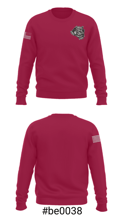 Brighton Youth Wrestling Club 79706078 Crew Neck Sweatshirt - 16