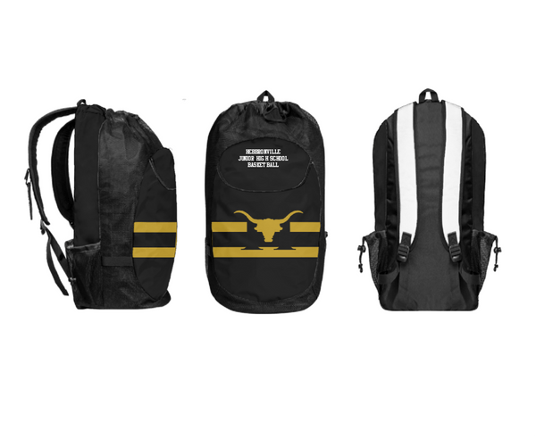 Gear Bag, Hebbronville Junior High School Basketball, Women's Basketball, Teamtime, Team time, sublimation, custom sports apparel, team uniforms, spirit wear, spiritwear, sports uniforms, custom shirts, team store, custom team store, fundraiser sports, apparel fundraiser