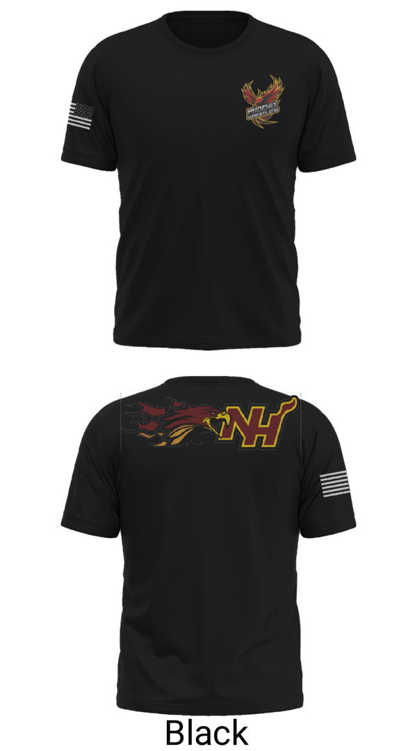Short Sleeve Performance Shirt, New Hampstead Wrestling, Wrestling, Teamtime, Team time, sublimation, custom sports apparel, team uniforms, spirit wear, spiritwear, sports uniforms, custom shirts, team store, custom team store, fundraiser sports, apparel fundraiser