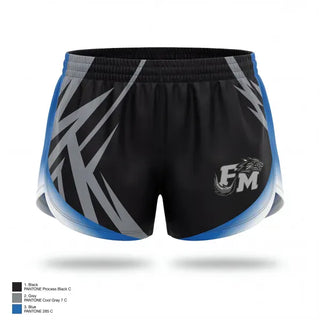 Womens Shorts, Feagin Mill Wolves, , Teamtime, Team time, sublimation, custom sports apparel, team uniforms, spirit wear, spiritwear, sports uniforms, custom shirts, team store, custom team store, fundraiser sports, apparel fundraiser