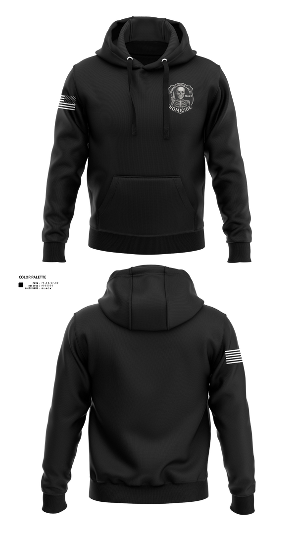 Hoodie, Homicide Team 3, Police, Teamtime, Team time, sublimation, custom sports apparel, team uniforms, spirit wear, spiritwear, sports uniforms, custom shirts, team store, custom team store, fundraiser sports, apparel fundraiser
