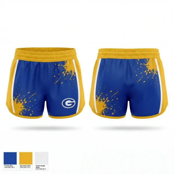 Womens Shorts, Gretna High School Baseball, Baseball, Teamtime, Team time, sublimation, custom sports apparel, team uniforms, spirit wear, spiritwear, sports uniforms, custom shirts, team store, custom team store, fundraiser sports, apparel fundraiser