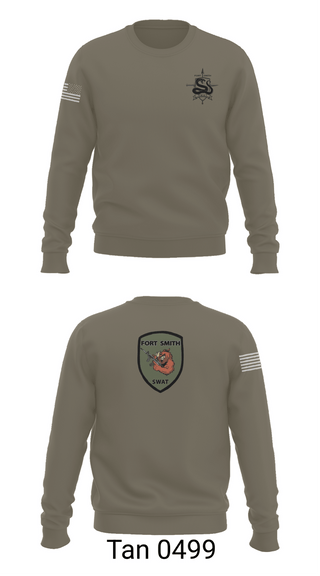 Crew Neck Sweatshirt, Fort Smith Swat Team, Track & Field, Teamtime, Team time, sublimation, custom sports apparel, team uniforms, spirit wear, spiritwear, sports uniforms, custom shirts, team store, custom team store, fundraiser sports, apparel fundraiser