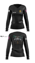 Capital North Region Women's Long Sleeve V-neck Shirt - 13