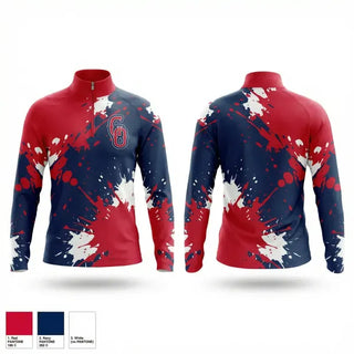 Quarter Zip Jacket, Great Oak Wolfpack, Men's Soccer, Teamtime, Team time, sublimation, custom sports apparel, team uniforms, spirit wear, spiritwear, sports uniforms, custom shirts, team store, custom team store, fundraiser sports, apparel fundraiser