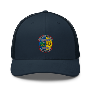 Newton Police Department 7766110 Retro Trucker Hat | Yupoong 6606