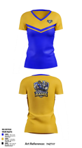 Memphis Rams 44971969 Women's Short Sleeve V-neck Shirt - 3