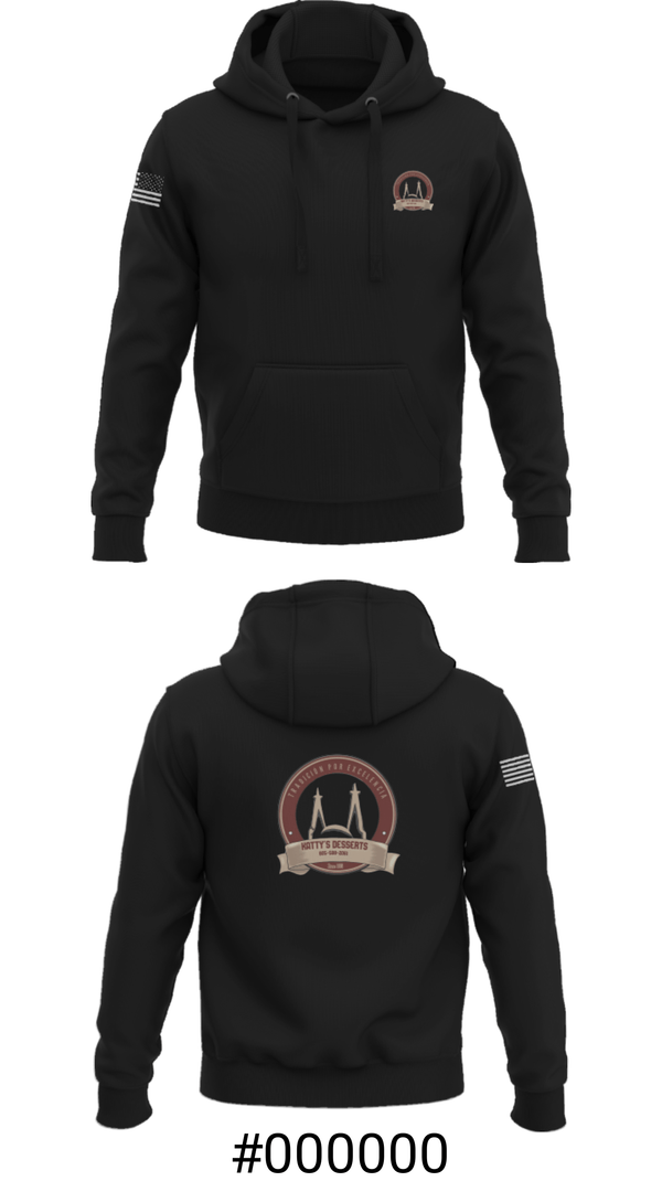 Hoodie, Kattys Desserts, , Teamtime, Team time, sublimation, custom sports apparel, team uniforms, spirit wear, spiritwear, sports uniforms, custom shirts, team store, custom team store, fundraiser sports, apparel fundraiser