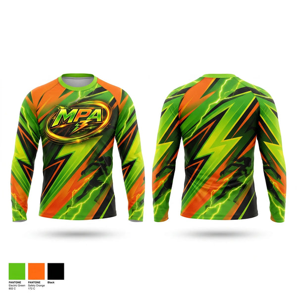 Long Sleeve Performance Shirt, MPowered Athletix, Track & Field, Teamtime, Team time, sublimation, custom sports apparel, team uniforms, spirit wear, spiritwear, sports uniforms, custom shirts, team store, custom team store, fundraiser sports, apparel fundraiser