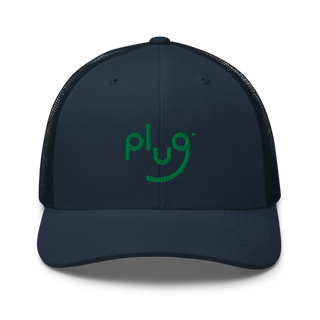 Plug Green Hydrogen 22679521 Retro Trucker Hat | Yupoong 6606