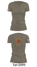 3rd. Battalion 7th. Marines 15768807 Women's Short Sleeve V-neck Shirt - 36
