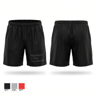 Athletic Shorts With Pockets, Mayflower Police Department, Police, Teamtime, Team time, sublimation, custom sports apparel, team uniforms, spirit wear, spiritwear, sports uniforms, custom shirts, team store, custom team store, fundraiser sports, apparel fundraiser