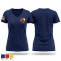 Ata-Bexar County Line VFD 90152199 Women's Short Sleeve V-neck Shirt - 1