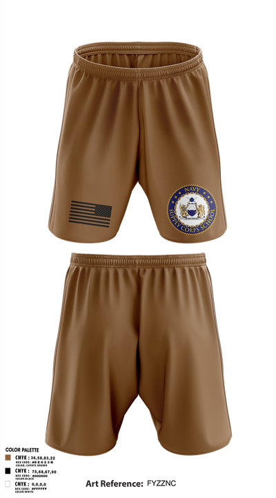 NSCS 5446816 Athletic Shorts With Pockets - 1