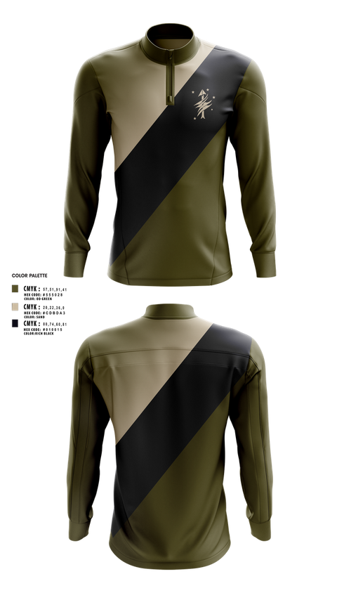 Quarter Zip Jacket, Fulton Snipers, Men's Basketball, Teamtime, Team time, sublimation, custom sports apparel, team uniforms, spirit wear, spiritwear, sports uniforms, custom shirts, team store, custom team store, fundraiser sports, apparel fundraiser