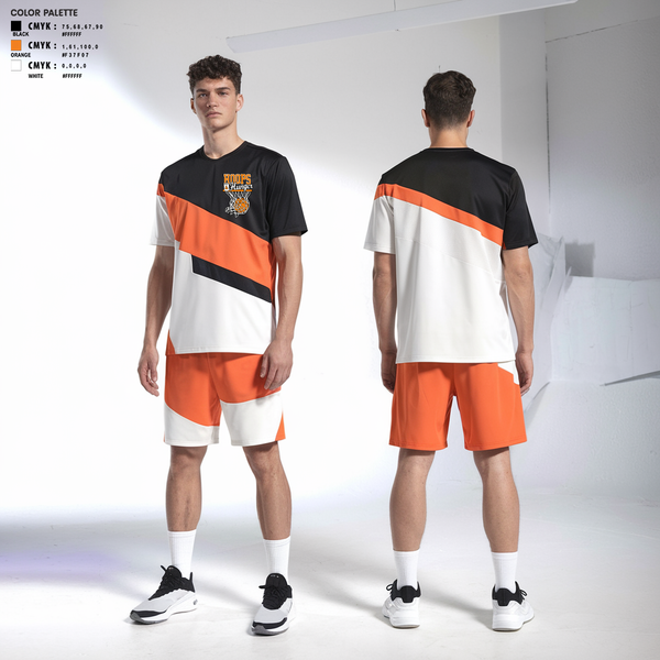Short Sleeve Performance Shirt, Hoops 4 Hunger, Men's Basketball, Teamtime, Team time, sublimation, custom sports apparel, team uniforms, spirit wear, spiritwear, sports uniforms, custom shirts, team store, custom team store, fundraiser sports, apparel fundraiser