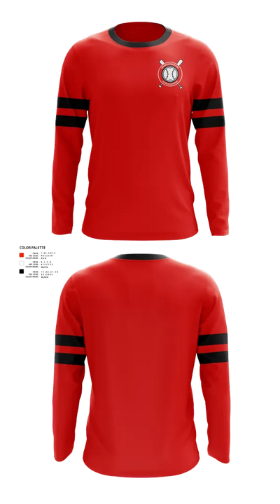 Franklin base ball club 63479350 Long Sleeve Performance Shirt 21