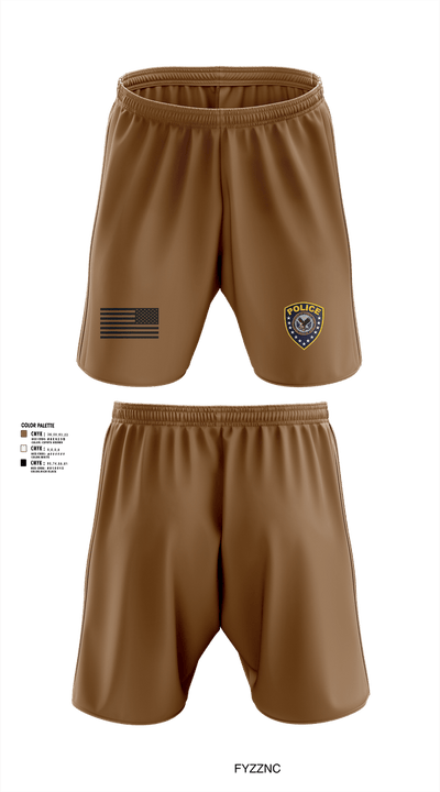 Veterans Affairs Police 31710090 Athletic Shorts With Pockets - 2