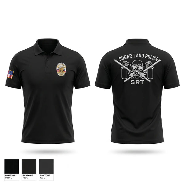 Short Sleeve Performance Polo, Sugar Land Police Special Response Team, Police, Teamtime, Team time, sublimation, custom sports apparel, team uniforms, spirit wear, spiritwear, sports uniforms, custom shirts, team store, custom team store, fundraiser sports, apparel fundraiser