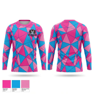Long Sleeve Performance Shirt, Kali Futsal, Women's Soccer, Teamtime, Team time, sublimation, custom sports apparel, team uniforms, spirit wear, spiritwear, sports uniforms, custom shirts, team store, custom team store, fundraiser sports, apparel fundraiser