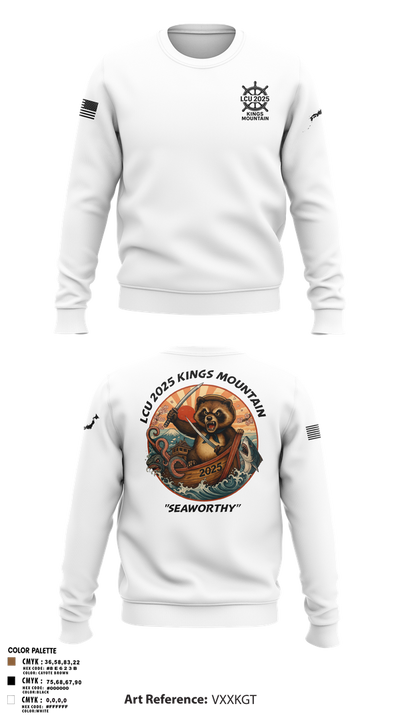 LCU 2025 kings mountain Crew Neck Sweatshirt - 5