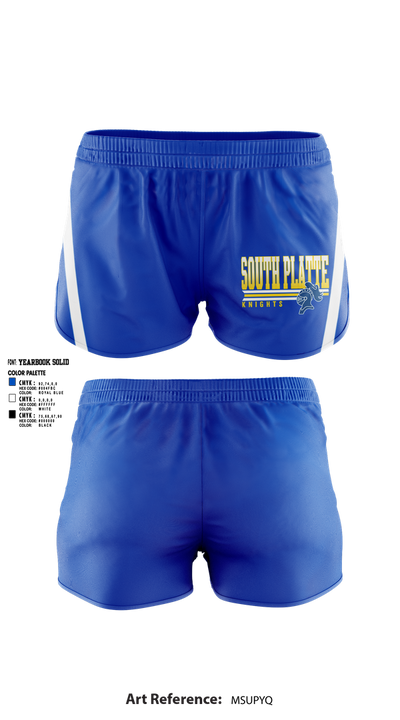 South Platte Knights Volleyball 49562673 Women's Shorts - 1
