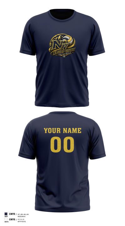 Naches’s Volleyball Short Sleeve Performance Shirt - 6