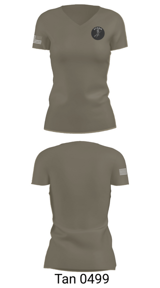 Womens Short Sleeve Vneck Shirt, 940th MP co, National Guard, Teamtime, Team time, sublimation, custom sports apparel, team uniforms, spirit wear, spiritwear, sports uniforms, custom shirts, team store, custom team store, fundraiser sports, apparel fundraiser