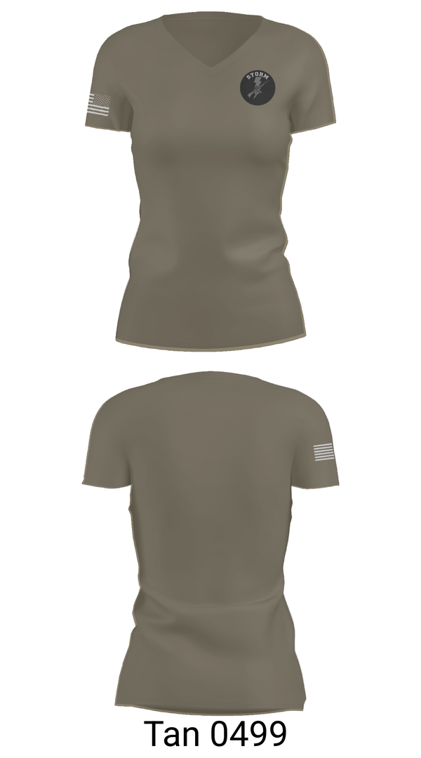 Womens Short Sleeve Vneck Shirt, 940th MP co, National Guard, Teamtime, Team time, sublimation, custom sports apparel, team uniforms, spirit wear, spiritwear, sports uniforms, custom shirts, team store, custom team store, fundraiser sports, apparel fundraiser