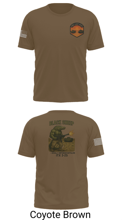 4th Assault Amphibian Battalion, Company B 82284637 Old School Cotton Feel Shirt - 10