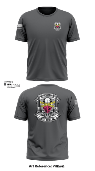 Short Sleeve Performance Shirt, Violent Crime Unit, Police, Teamtime, Team time, sublimation, custom sports apparel, team uniforms, spirit wear, spiritwear, sports uniforms, custom shirts, team store, custom team store, fundraiser sports, apparel fundraiser