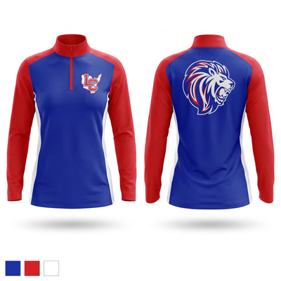 Lewis County Lions Quarter Zip Jacket - 1
