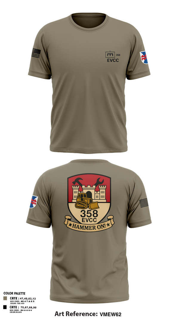 Short Sleeve Performance Shirt, 358 EVCC, , Teamtime, Team time, sublimation, custom sports apparel, team uniforms, spirit wear, spiritwear, sports uniforms, custom shirts, team store, custom team store, fundraiser sports, apparel fundraiser