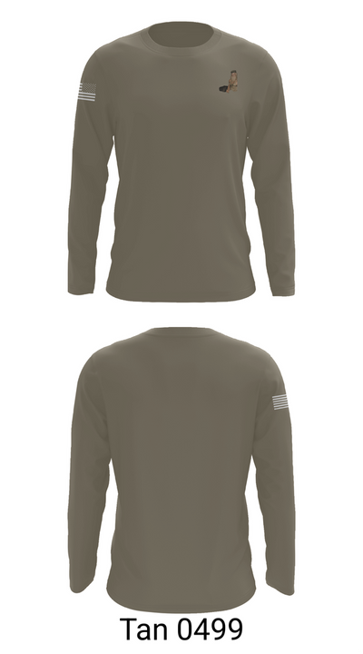 HHD, 303d iew bn 46900468 Long Sleeve Performance Shirt 66