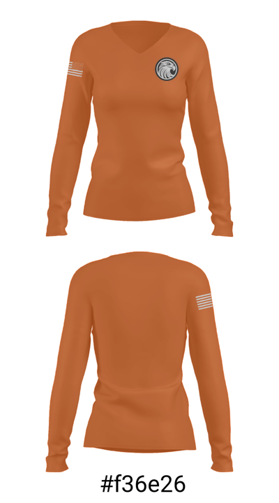 Tyrone Area Senior High School Wrestling 12321453 Women's Long Sleeve V-neck Shirt - 20