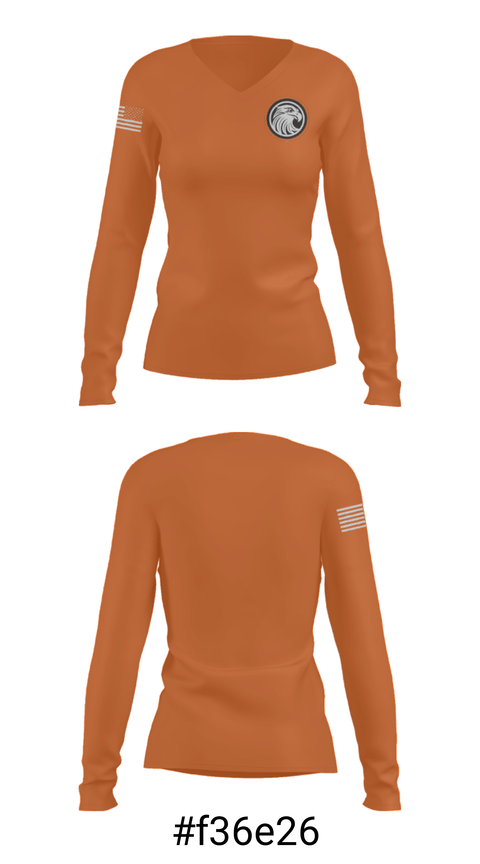 Women's Long Sleeve Vneck Shirt, Tyrone Area Senior High School Wrestling, Wrestling, Teamtime, Team time, sublimation, custom sports apparel, team uniforms, spirit wear, spiritwear, sports uniforms, custom shirts, team store, custom team store, fundraiser sports, apparel fundraiser