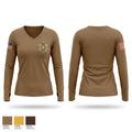 Calhoun County Sheriff’s Office Women's Long Sleeve V-neck Shirt - 1