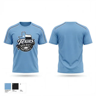 Short Sleeve Performance Shirt, Texas select, Softball, Teamtime, Team time, sublimation, custom sports apparel, team uniforms, spirit wear, spiritwear, sports uniforms, custom shirts, team store, custom team store, fundraiser sports, apparel fundraiser