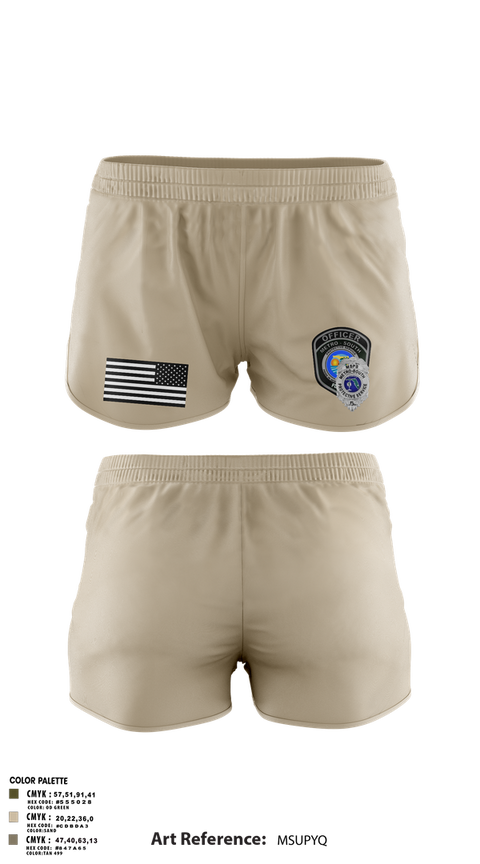 Ranger Panties, METRO SOUTH PROTECTIVE SERVICE, , Teamtime, Team time, sublimation, custom sports apparel, team uniforms, spirit wear, spiritwear, sports uniforms, custom shirts, team store, custom team store, fundraiser sports, apparel fundraiser