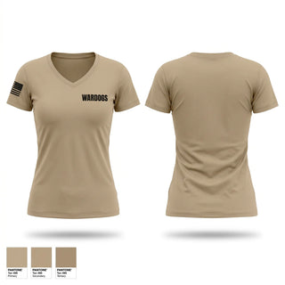 Womens Short Sleeve Vneck Shirt, WARDOGSWARDOGS, Army, Teamtime, Team time, sublimation, custom sports apparel, team uniforms, spirit wear, spiritwear, sports uniforms, custom shirts, team store, custom team store, fundraiser sports, apparel fundraiser